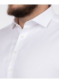 Chemise twill non iron grande taille blanc