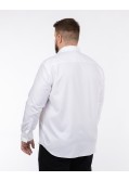 Chemise twill non iron grande taille blanc