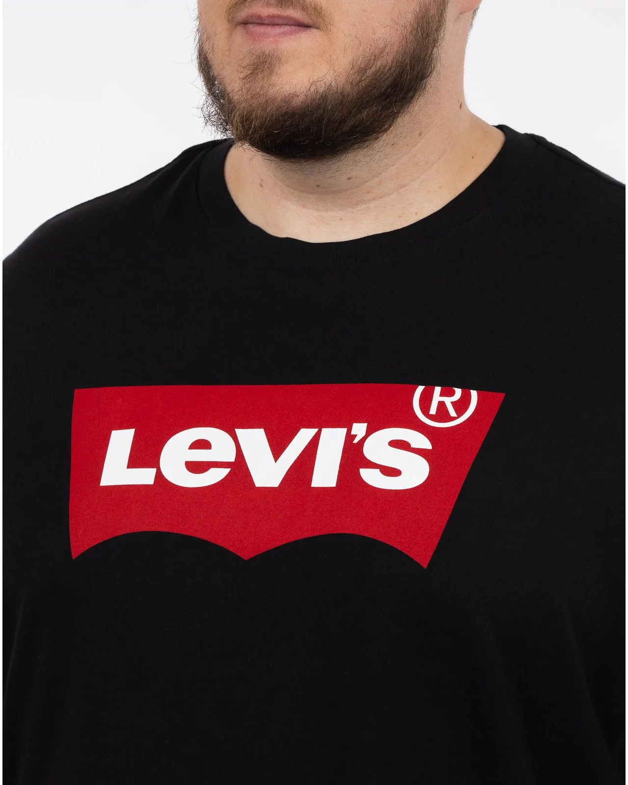 T-shirt grande taille noir