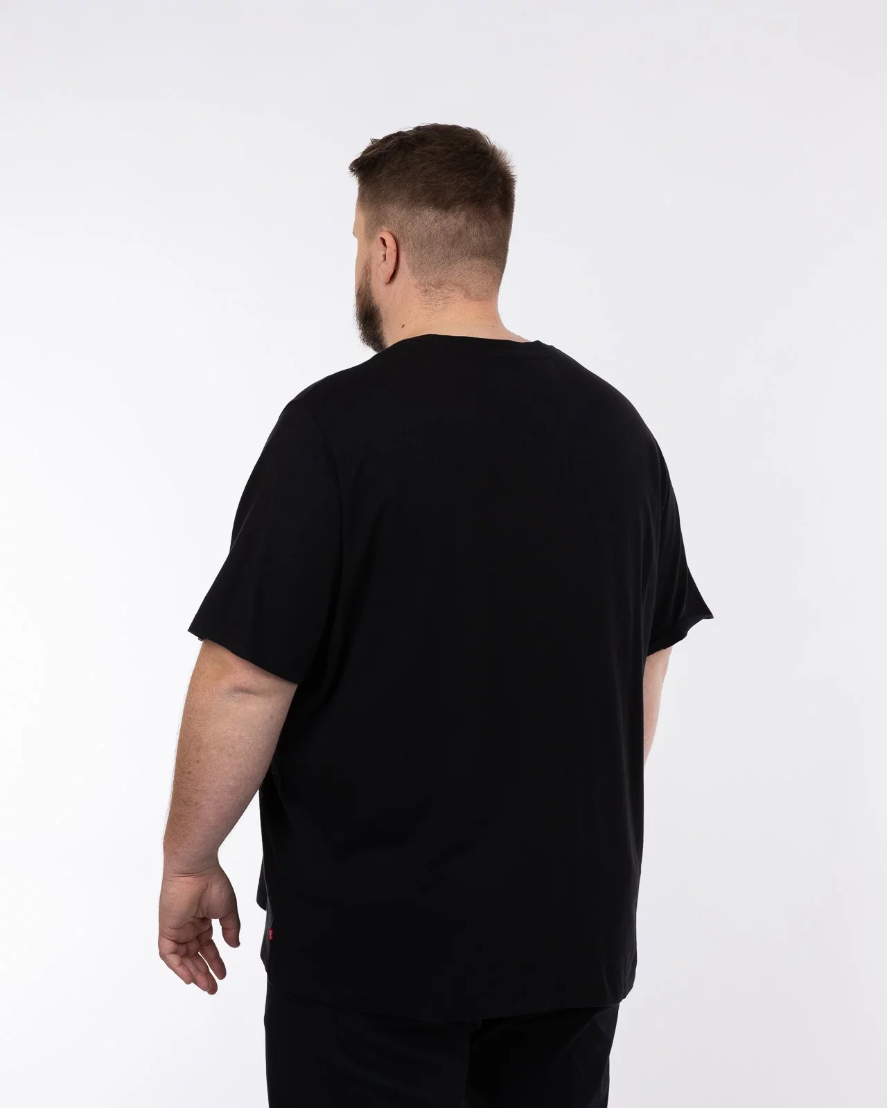 T-shirt grande taille noir