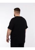 T-shirt grande taille noir