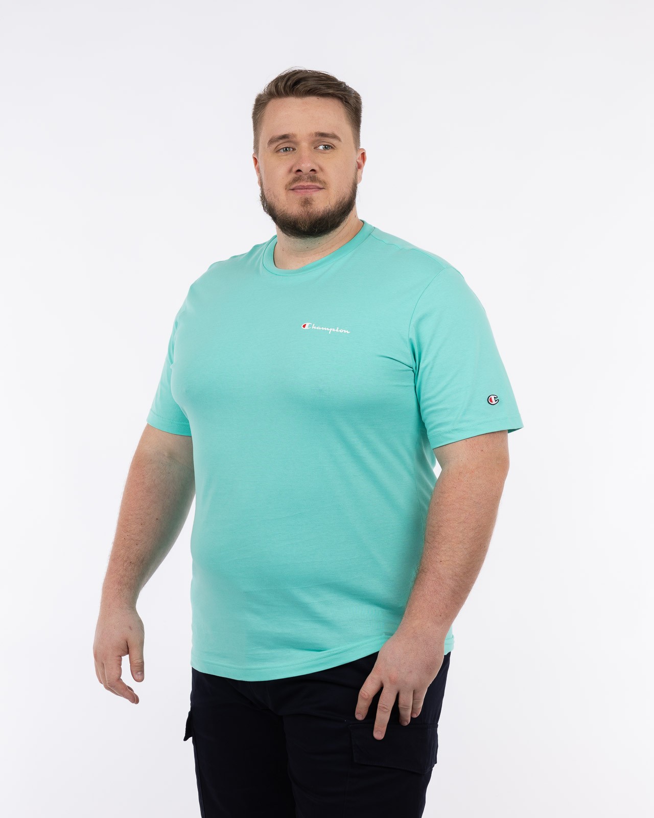 Tee shirt grande taille bleu