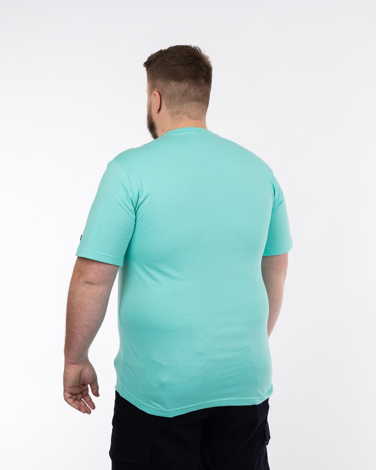 Tee shirt grande taille bleu