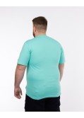 Tee shirt grande taille bleu