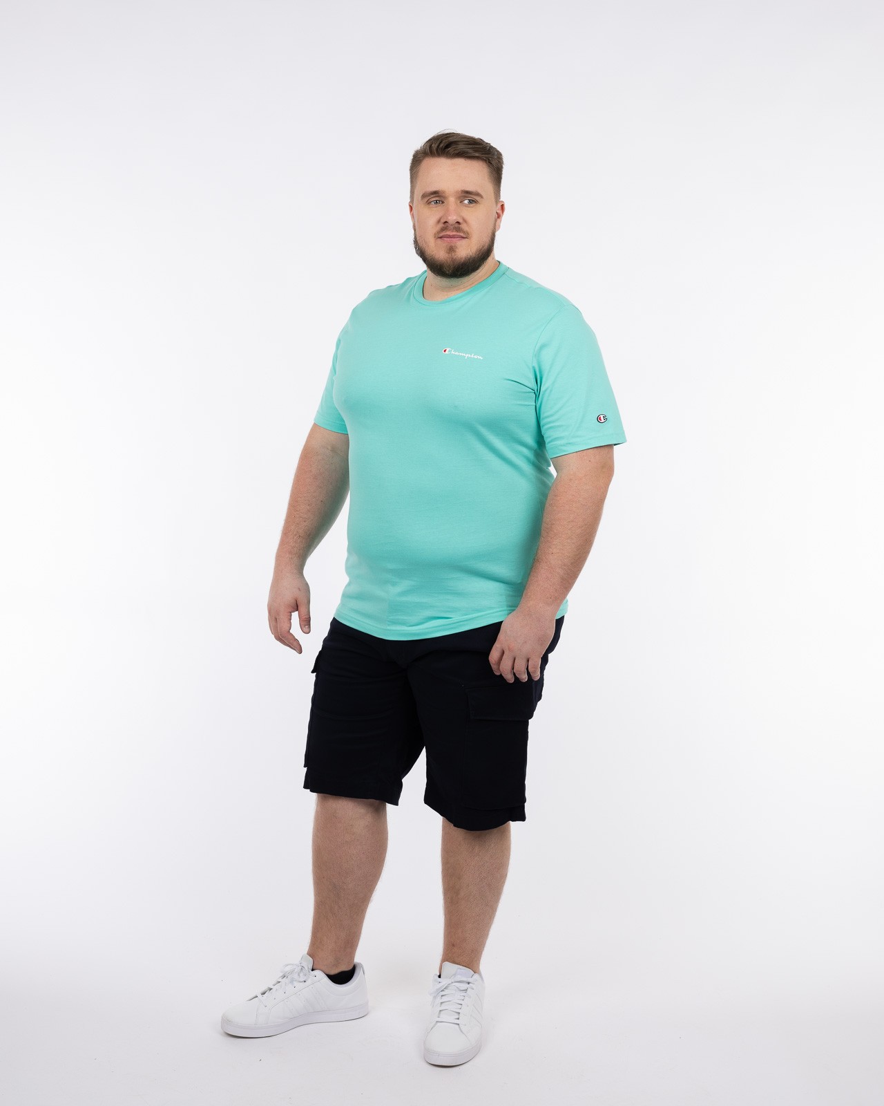 Tee shirt grande taille bleu