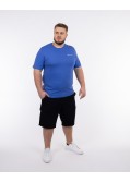 Tee shirt grande taille bleu roi