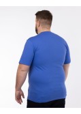 Tee shirt grande taille bleu roi