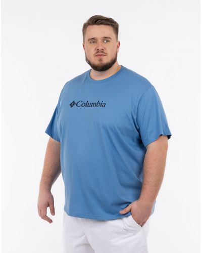 T-shirt grande taille bleu