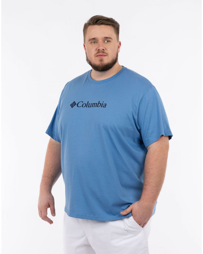 T-shirt grande taille bleu
