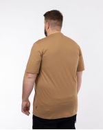 T-shirt grande taille beige