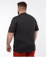 T-shirt grande taille anthracite