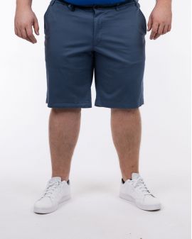 Short grande taille bleu marine