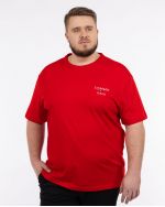 T-shirt grande taille rouge