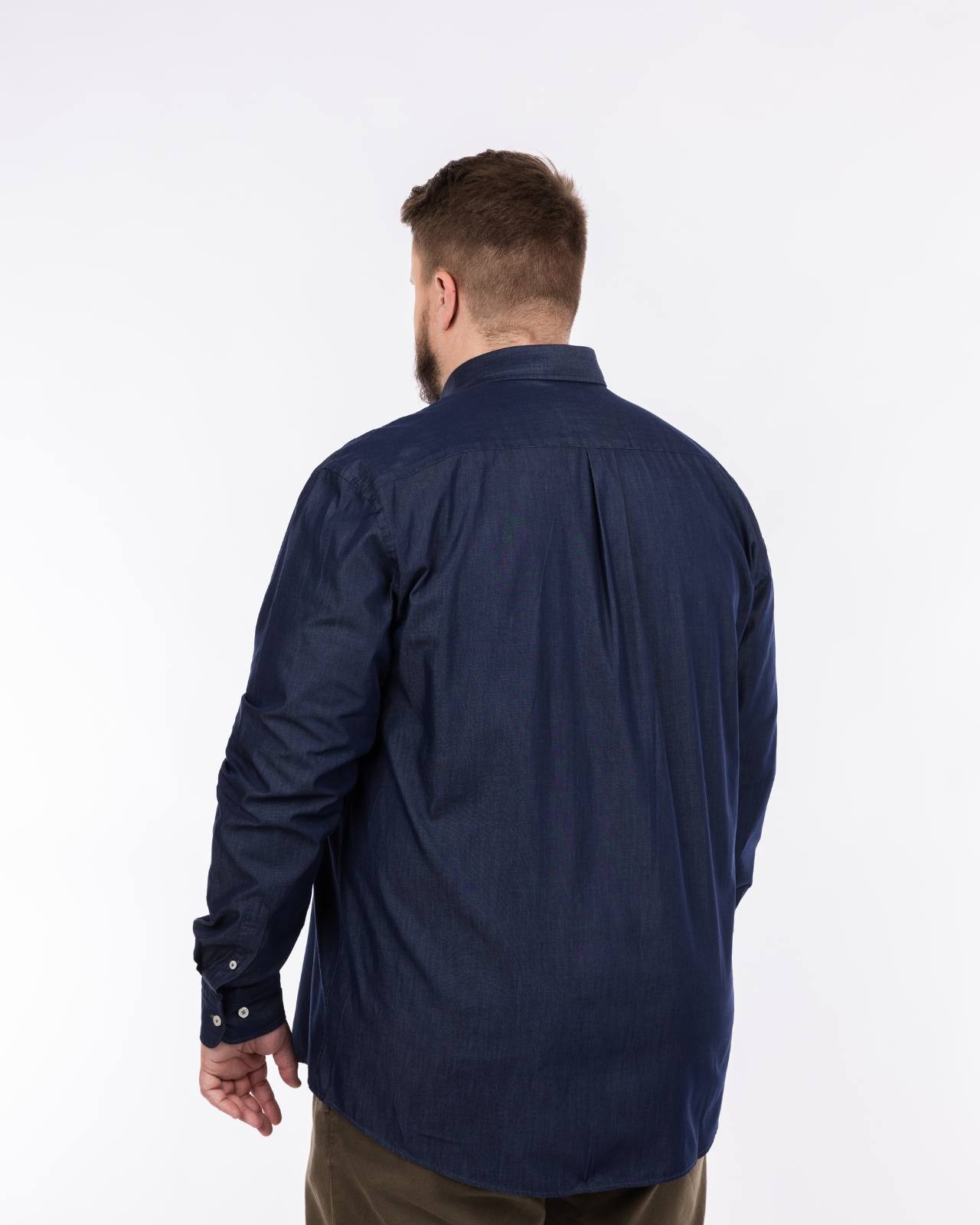 Chemise manches extra-longues 72 cm bleu indigo