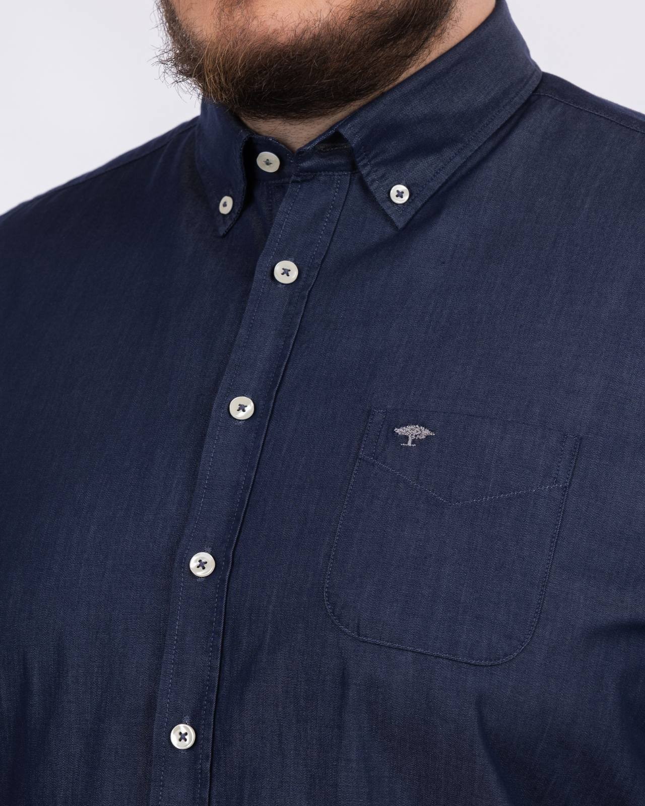 Chemise manches extra-longues 72 cm bleu indigo