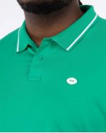 Polo jersey grande taille vert