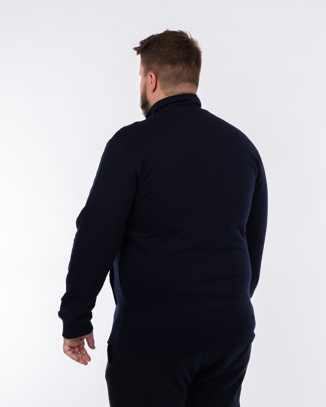 Haut de jogging grande taille bleu marine