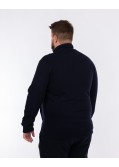 Haut de jogging grande taille bleu marine