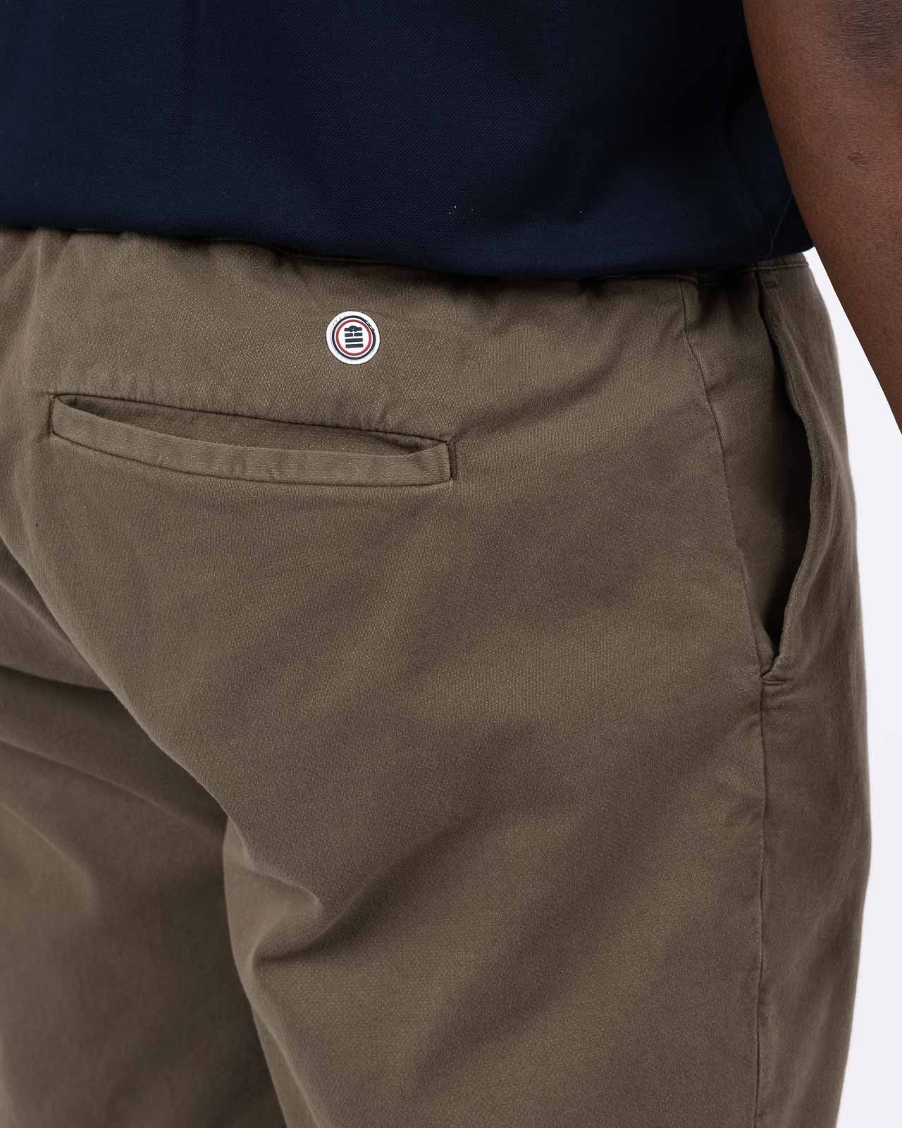 Short en maille stretch grande taille vert tilleul