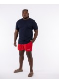 Short de bain grande taille rouge
