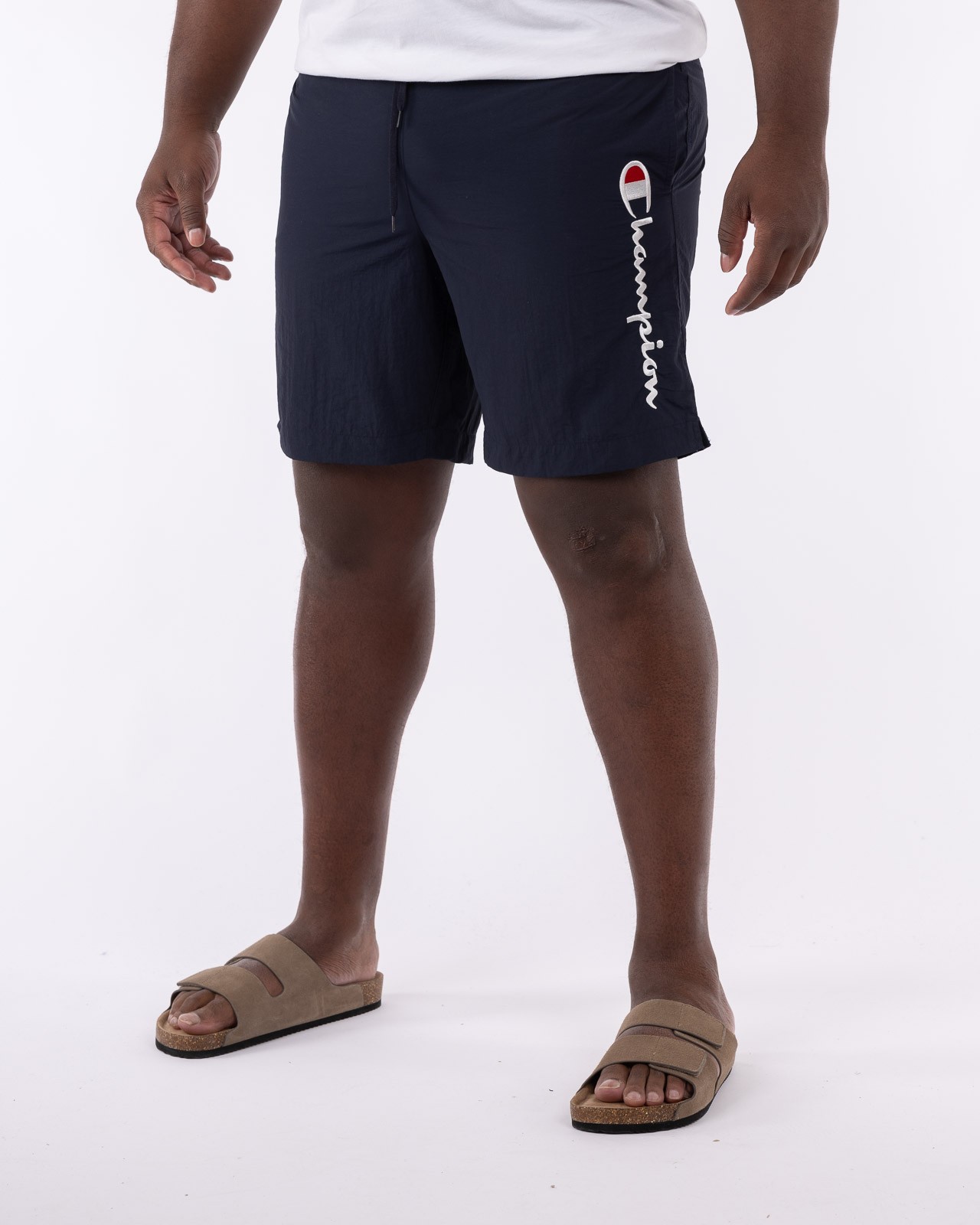 Short de bain grande taille bleu marine