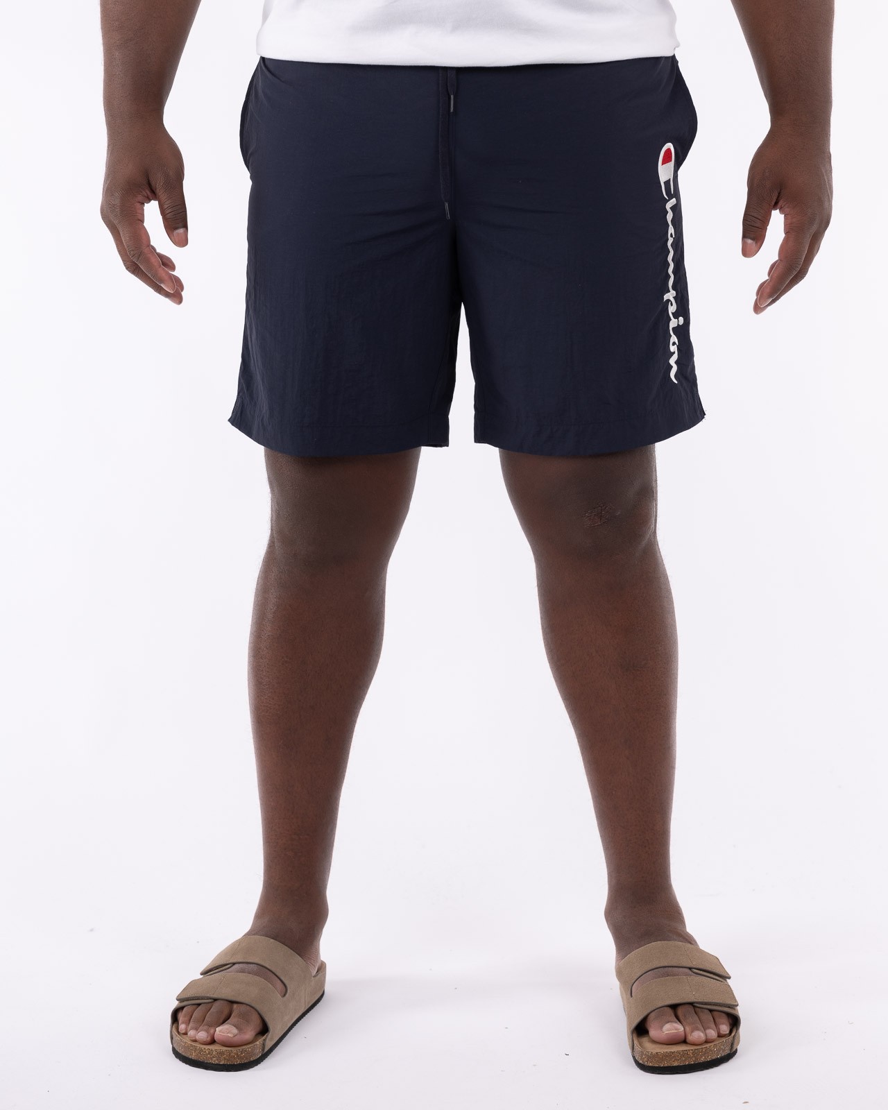 Short de bain grande taille bleu marine