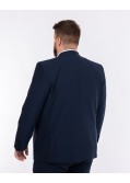 Veste de costume travel grande taille bleu marine