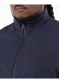 Blouson softshell grande taille bleu marine