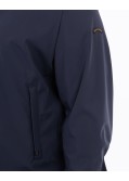 Blouson softshell grande taille bleu marine