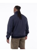Blouson softshell grande taille bleu marine