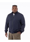 Blouson softshell grande taille bleu marine