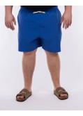 Short de bain grande taille bleu