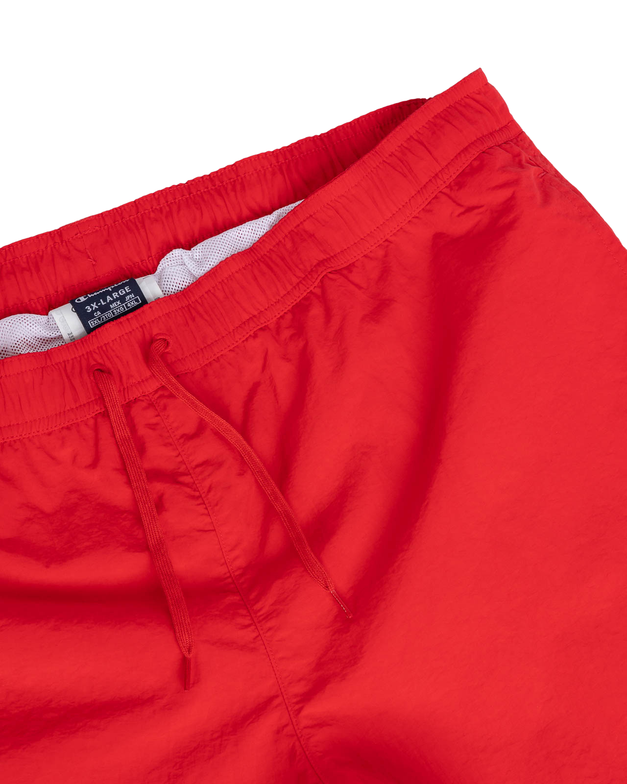 Short de bain grande taille rouge