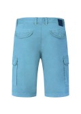 Short cargo grande taille bleu