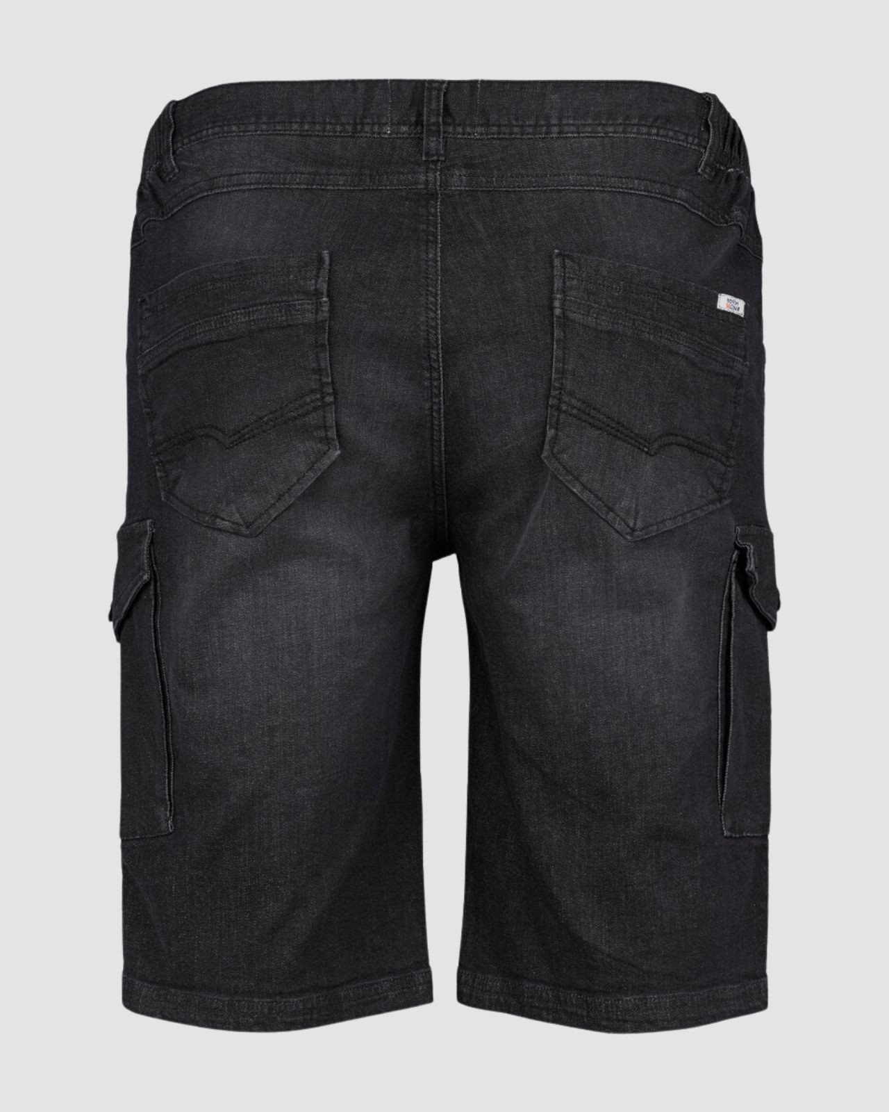 Bermuda cargo grande taille noir