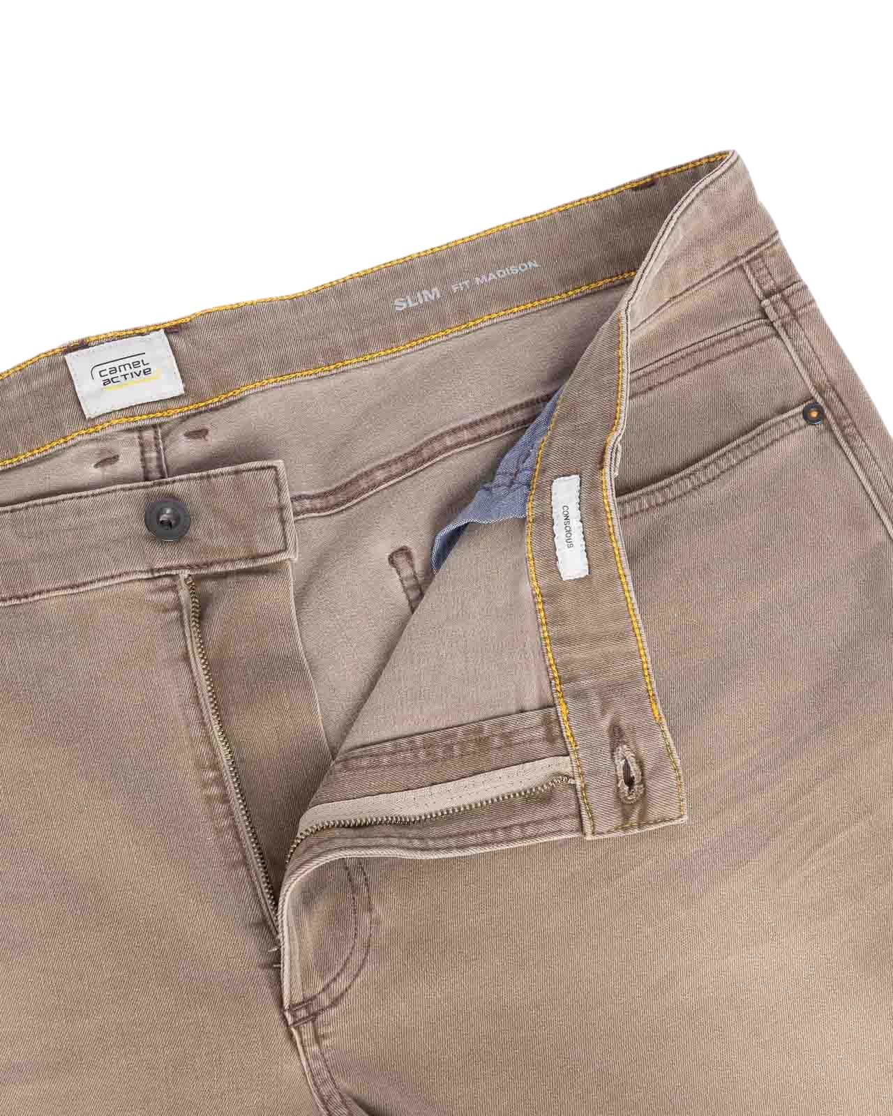 Jean Madison grande taille beige