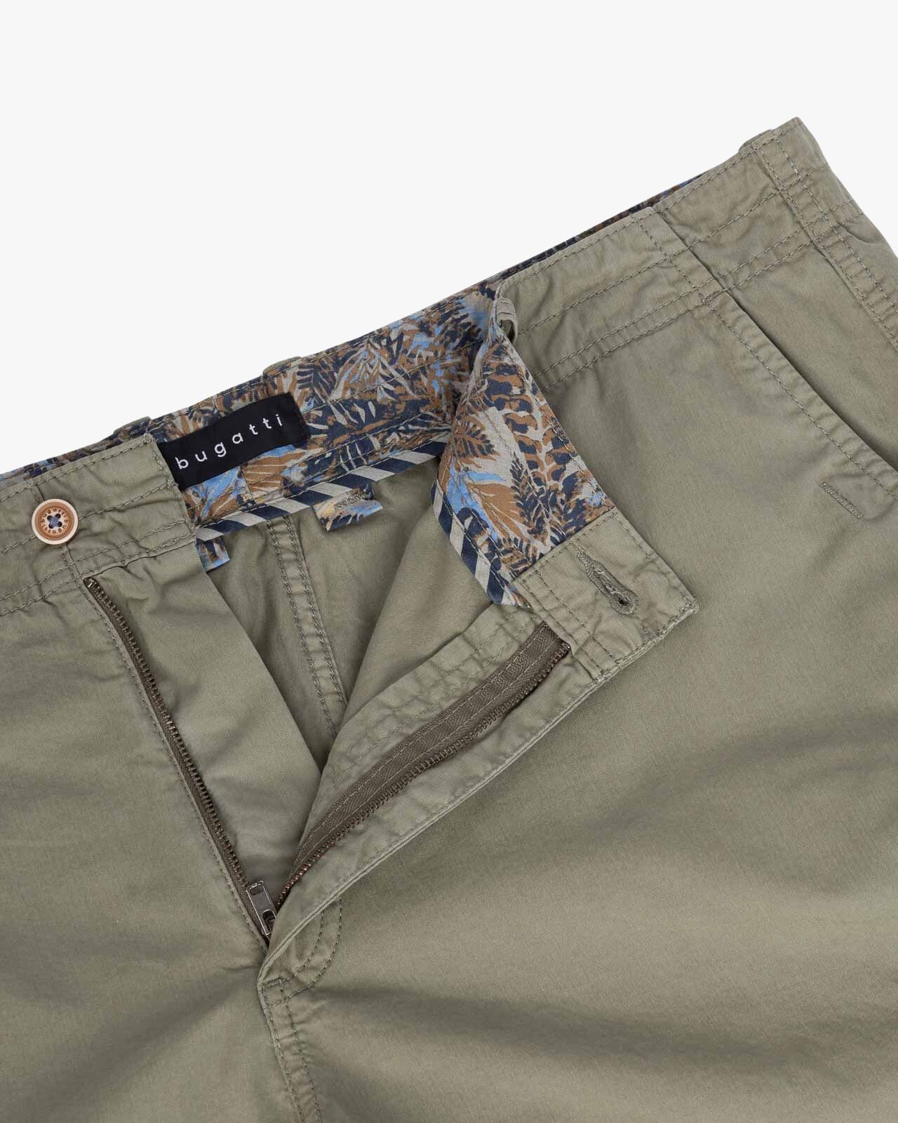 Short cargo grande taille vert kaki