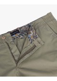 Short cargo grande taille vert kaki