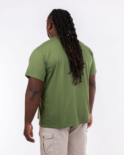 T-shirt grande taille vert