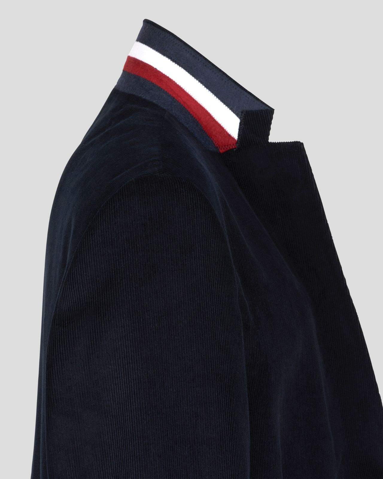 Veste corduroy grande taille bleu marine