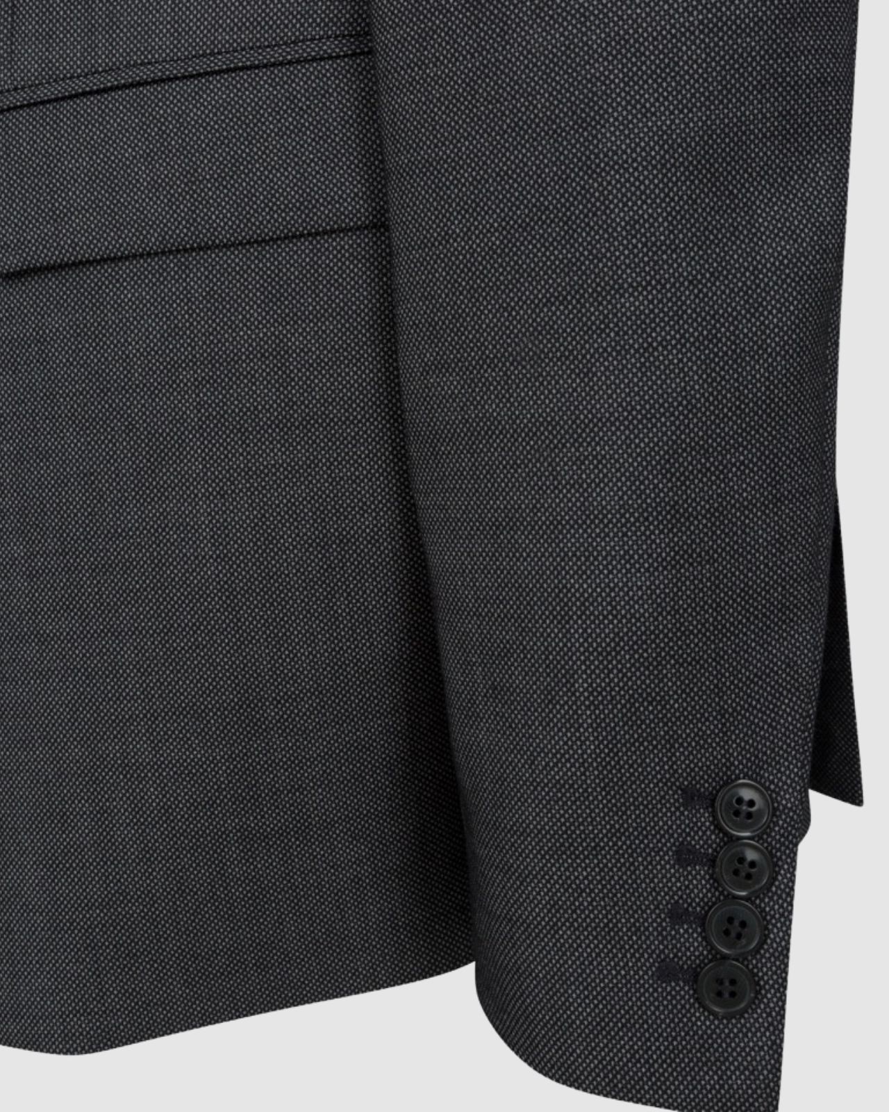 Costume grande taille anthracite