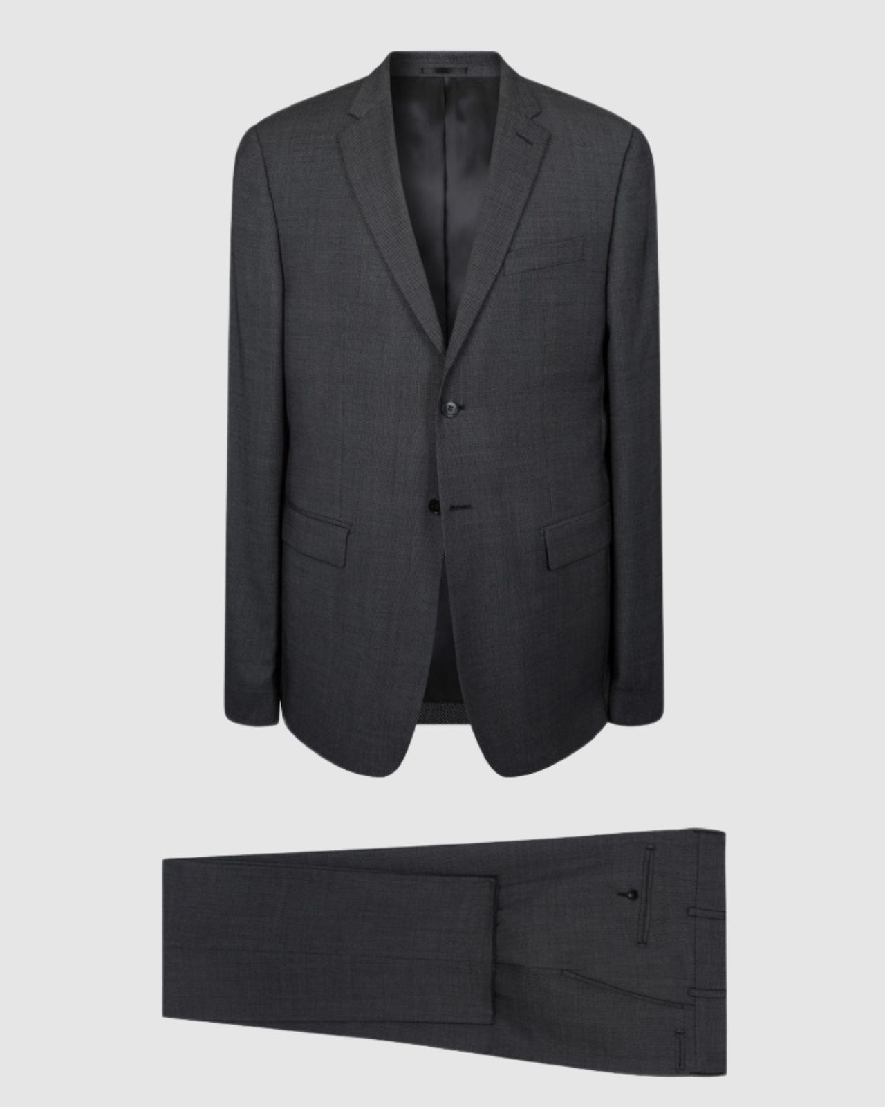 Costume grande taille anthracite