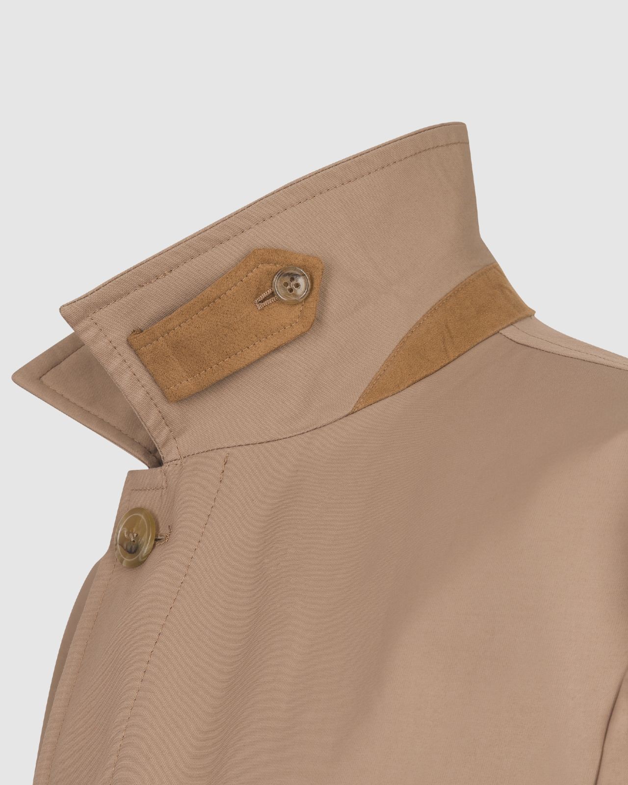 Imperméable grande taille beige