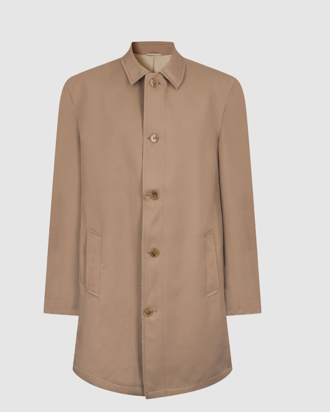 Imperméable grande taille beige