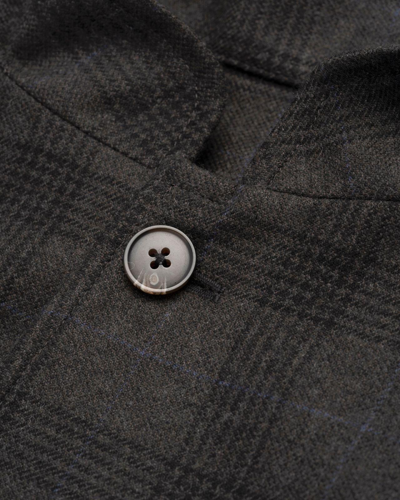 Veste à carreaux grande taille vert