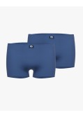 Pack de 2 boxers grande taille Konvex bleu