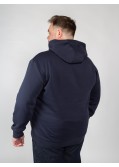 Sweat à capuche Calvin Klein grande taille bleu nuit - Size-factory