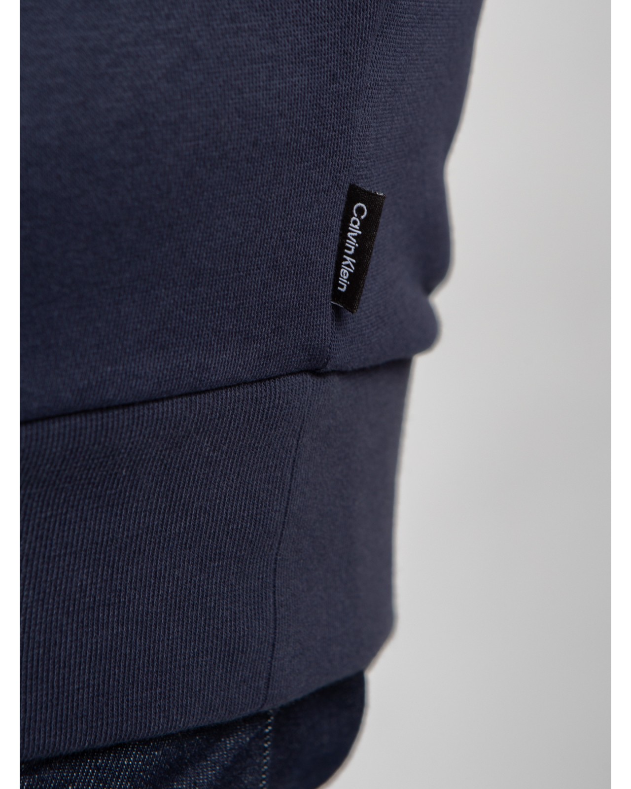 Sweat à capuche Calvin Klein grande taille bleu nuit - Size-factory