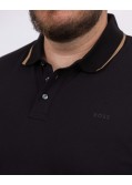 Polo Parlay grande taille noir