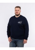 Sweat grande taille bleu marine
